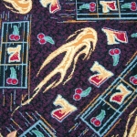777 flames brown